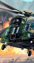 Scaricare immagine Weapon, Pictures, Transport, Helicopters sul telefono gratis.