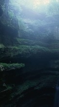 Scaricare immagine Landscape,Caves,Waterfalls sul telefono gratis.