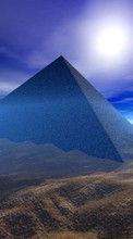 Scaricare immagine 1080x1920 Landscape, Pyramids sul telefono gratis.