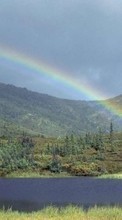 Scaricare immagine Landscape,Rainbow sul telefono gratis.