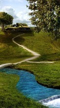 Landscape, Rivers, Sun per HTC Desire VC