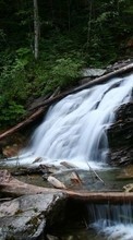 Scaricare immagine 480x800 Landscape, Water, Rivers, Waterfalls sul telefono gratis.