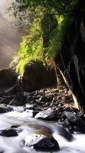 Landscape,Rivers,Waterfalls per HTC Dream