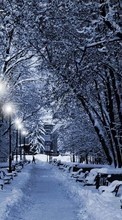 Scaricare immagine 1024x768 Landscape, Snow, Winter sul telefono gratis.