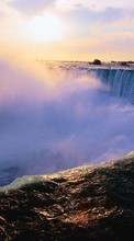Scaricare immagine Landscape, Water, Waterfalls sul telefono gratis.