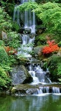 Scaricare immagine Nature, Water, Waterfalls sul telefono gratis.