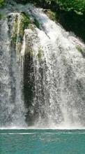 Scaricare immagine 240x400 Landscape, Water, Waterfalls sul telefono gratis.