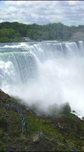 Scaricare immagine Landscape, Water, Waterfalls sul telefono gratis.