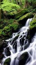 Scaricare immagine 1280x800 Landscape, Water, Waterfalls sul telefono gratis.