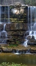 Scaricare immagine Landscape,Waterfalls sul telefono gratis.