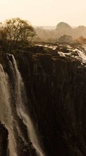 Scaricare immagine 320x480 Landscape, Waterfalls sul telefono gratis.