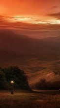 Scaricare immagine Landscape, Sunset sul telefono gratis.
