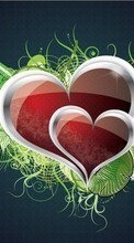 Scaricare immagine 540x960 Hearts, Love, Valentine&#039;s day, Drawings sul telefono gratis.