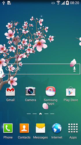 Abstract sakura - scaricare Fiori sfondi animati per Android di cellulare gratuitamente.