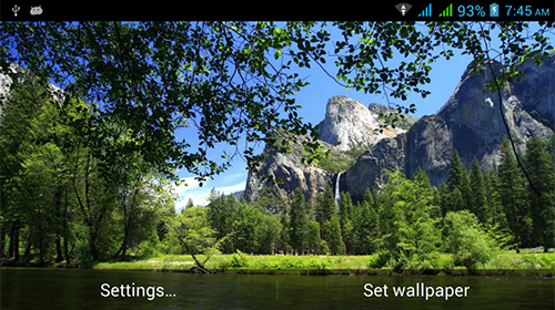 Scarica gratis sfondi animati Amazing nature per telefoni di Android e tablet.