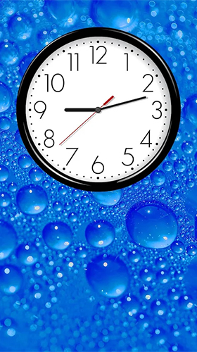 Analog clock by Weather Widget Theme Dev Team - scaricare Con orologio sfondi animati per Android di cellulare gratuitamente.