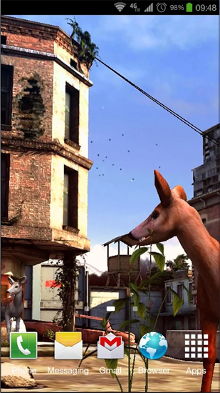 Scarica gratis sfondi animati Apocalyptic City per telefoni di Android e tablet.