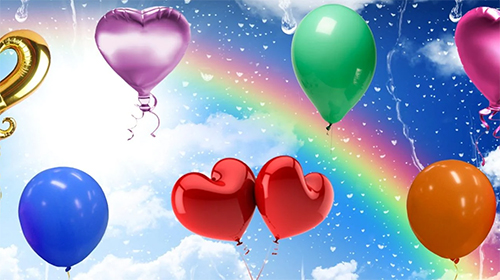 Scarica gratis sfondi animati Balloons by Cosmic Mobile Wallpapers per telefoni di Android e tablet.