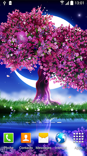 Scarica gratis sfondi animati Cherry in blossom per telefoni di Android e tablet.
