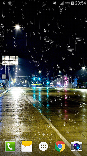 City rain - scaricare Paesaggio sfondi animati per Android di cellulare gratuitamente.