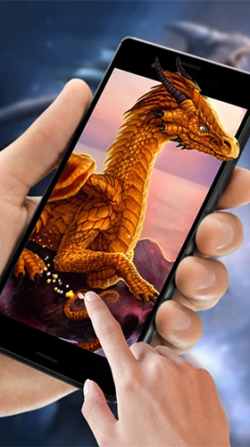 Cryptic dragon - scaricare Fantasy sfondi animati per Android di cellulare gratuitamente.