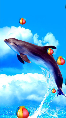 Scarica gratis sfondi animati Dolphins by Latest Live Wallpapers per telefoni di Android e tablet.