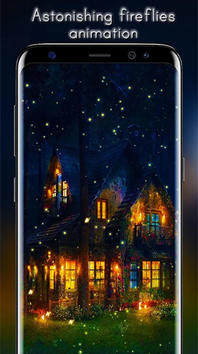 Scarica gratis sfondi animati Fireflies by Live Wallpapers HD per telefoni di Android e tablet.
