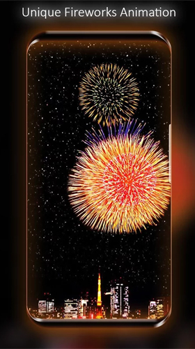 Fireworks by Live Wallpapers HD - scaricare Architettura sfondi animati per Android di cellulare gratuitamente.
