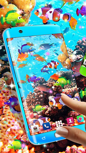 Scarica gratis sfondi animati Fish per telefoni di Android e tablet.
