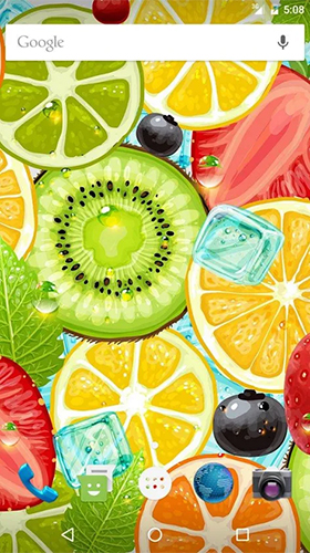 Fruits by Wasabi - scaricare Frutto/Cibo sfondi animati per Android di cellulare gratuitamente.