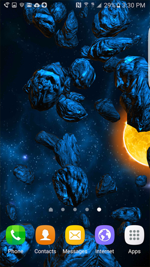 Galaxies Exploration - scaricare Spazio sfondi animati per Android di cellulare gratuitamente.