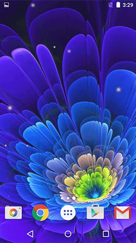 Scarica gratis sfondi animati Glowing flowers by Free Wallpapers and Backgrounds per telefoni di Android e tablet.