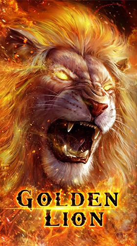 Scarica gratis sfondi animati Golden lion per telefoni di Android e tablet.