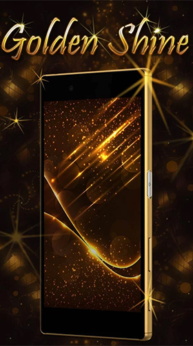 Golden shine - scaricare Hi-tech sfondi animati per Android di cellulare gratuitamente.