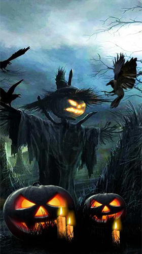 Scarica gratis sfondi animati Halloween sounds per telefoni di Android e tablet.