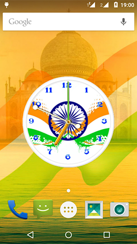 Scarica gratis sfondi animati India clock by iPlay Store per telefoni di Android e tablet.