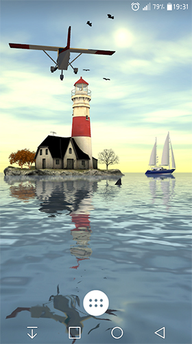 Scarica gratis sfondi animati Lighthouse 3D per telefoni di Android e tablet.