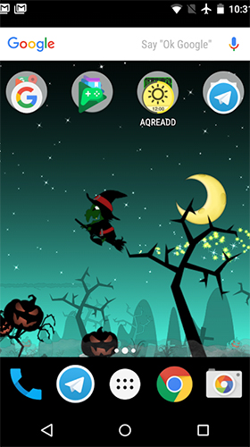 Little witch planet - scaricare  sfondi animati per Android di cellulare gratuitamente.