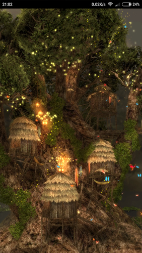 Scarica gratis sfondi animati Magic Tree 3D per telefoni di Android e tablet.