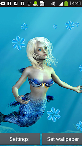 Mermaid by Latest Live Wallpapers - scaricare Ragazze sfondi animati per Android di cellulare gratuitamente.