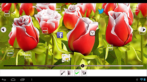 My flower 3D - scaricare Fiori sfondi animati per Android di cellulare gratuitamente.