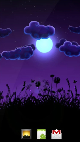 Night Nature - scaricare Sfondo sfondi animati per Android di cellulare gratuitamente.