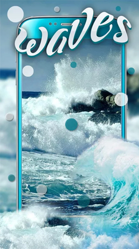 Scarica gratis sfondi animati Ocean waves by Keyboard and HD Live Wallpapers per telefoni di Android e tablet.