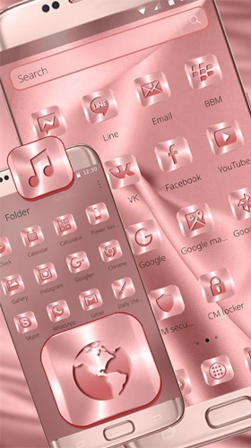 Pink silk - scaricare Astrazione sfondi animati per Android di cellulare gratuitamente.