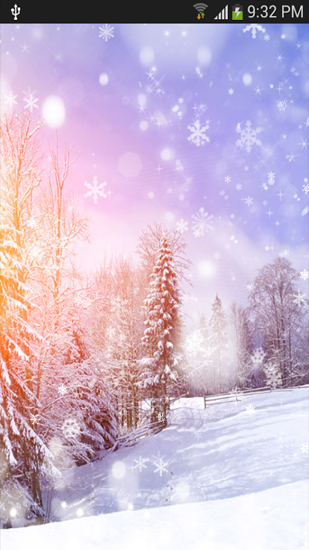 Snowfall - scaricare Paesaggio sfondi animati per Android di cellulare gratuitamente.