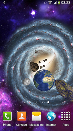 Space 3D by Amax LWPS - scaricare Spazio sfondi animati per Android di cellulare gratuitamente.