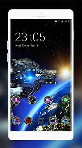 Scarica gratis sfondi animati Space galaxy 3D by Mobo Theme Apps Team per telefoni di Android e tablet.
