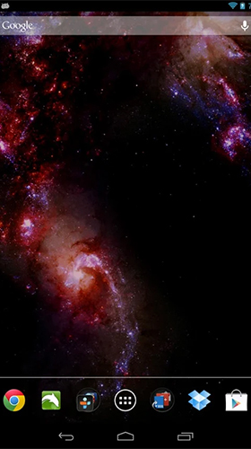 Scarica gratis sfondi animati Space galaxy 3D by SoundOfSource per telefoni di Android e tablet.