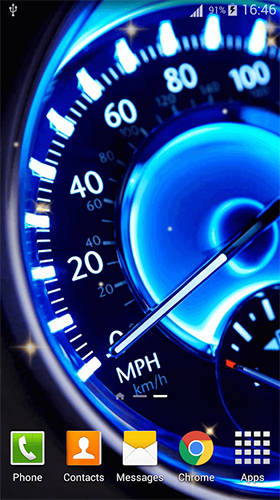 Speedometer - scaricare Auto / motociclo sfondi animati per Android di cellulare gratuitamente.