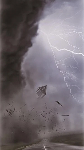 Thunderstorm 3D - scaricare Paesaggio sfondi animati per Android di cellulare gratuitamente.
